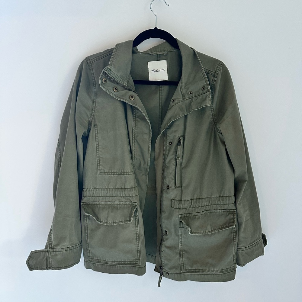 Madewell Sage Green Utility Jacket
